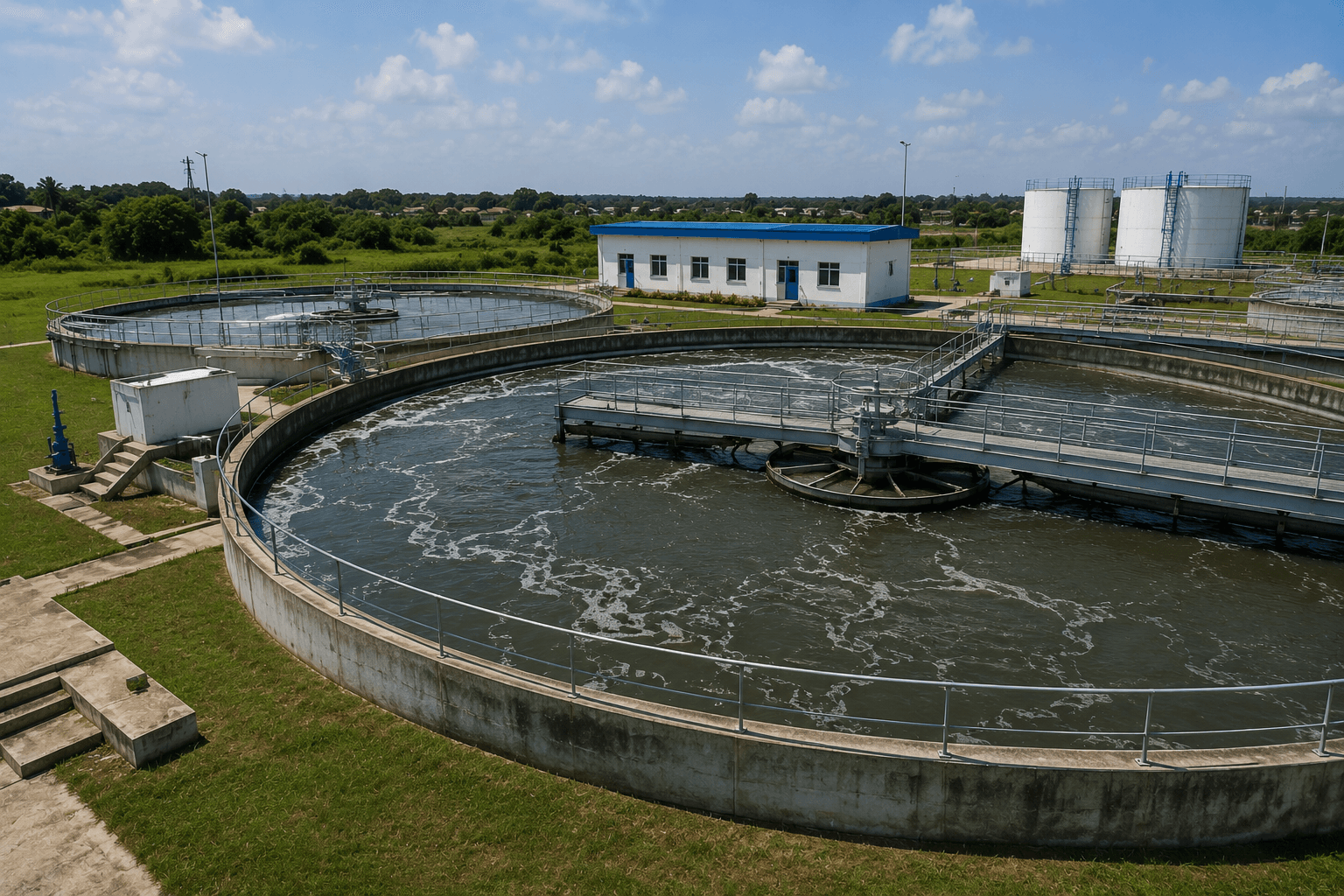 Hydrocom environmental sanitation project in Ghana